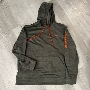 Simms fishing sweatshirt hoodie.